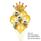 30 40 50 Years Old Latex Balloons Happy Birthday Party Decor Anniversary Adult 30Th 40Th 50Th Birthday Latex Balloons Gold