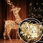 100 LED 32.8Ft Fairy Lights String Waterproof Christmas Tree Wedding Party Decor, Warm White