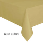 Disposable Tablecloth White Pink Table Cover Plastic Rectangle Desk Cloth for Birthday Wedding Party Table Decor Xmas