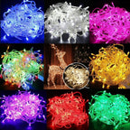 100 LED 32.8Ft Fairy Lights String Waterproof Christmas Tree Wedding Party Decor, Warm White