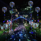 18 20 24 Inch 10 Pack Light up Bobo Party Christmas Led Balloons Clear Big Balloon with Helium for Birthday Wedding Party Decor