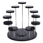 Cupcake Stand Acrylic Display for Jewelry Cake Dessert Rack Party Decor