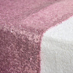 Pink Sequin Table Runners 72 X 12 Inch, Pack of 5, Sparkly Elegant Shiny Glitter for Valentine'S Day Wedding Decoration