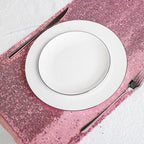 Pink Sequin Table Runners 72 X 12 Inch, Pack of 5, Sparkly Elegant Shiny Glitter for Valentine'S Day Wedding Decoration