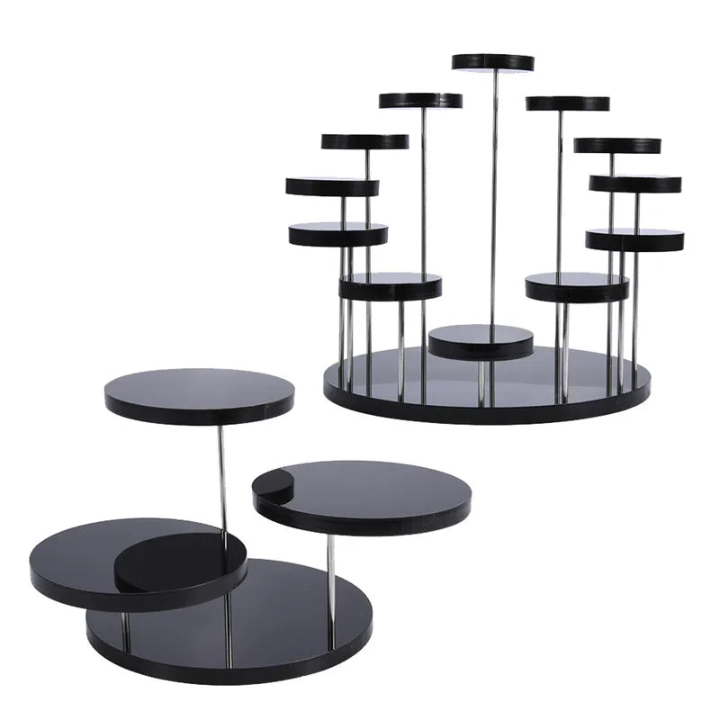Cupcake Stand Acrylic Display for Jewelry Cake Dessert Rack Party Decor