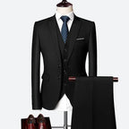 Wedding Suit Men Classical Men'S Business Suit 3 Pieces New Formal Korean Slims Suit Dress Suit Tuxedo Groom Suit