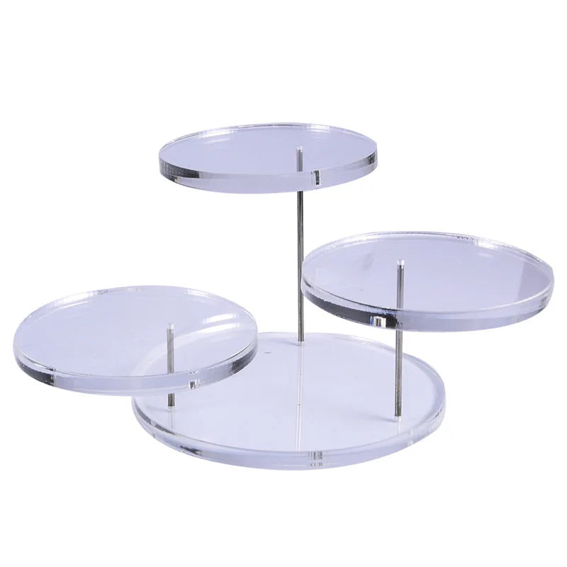 Cupcake Stand Acrylic Display for Jewelry Cake Dessert Rack Party Decor