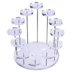 Cupcake Stand Acrylic Display for Jewelry Cake Dessert Rack Party Decor
