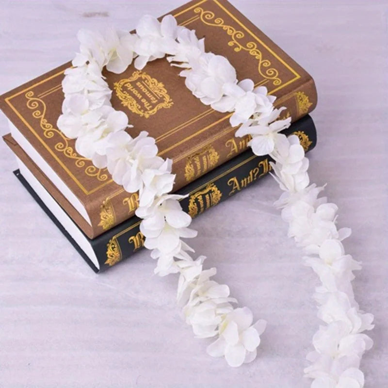 5Pcs 100CM Artificial Cherry Blossom Vine Silk Flowers for Party Wedding Ceiling Decor Fake Garland Arch Ivy Diy Party Decor